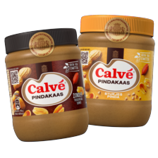 Calvé pindakaas of Calvé 100% pindakaas